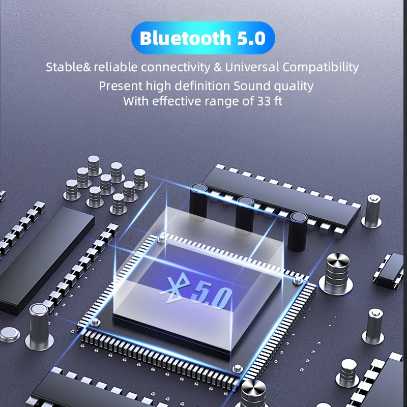 Ralyin наушники-вкладыши TWS с Беспроводной наушники Bluetooth 5 0 гарнитуры рабочее время