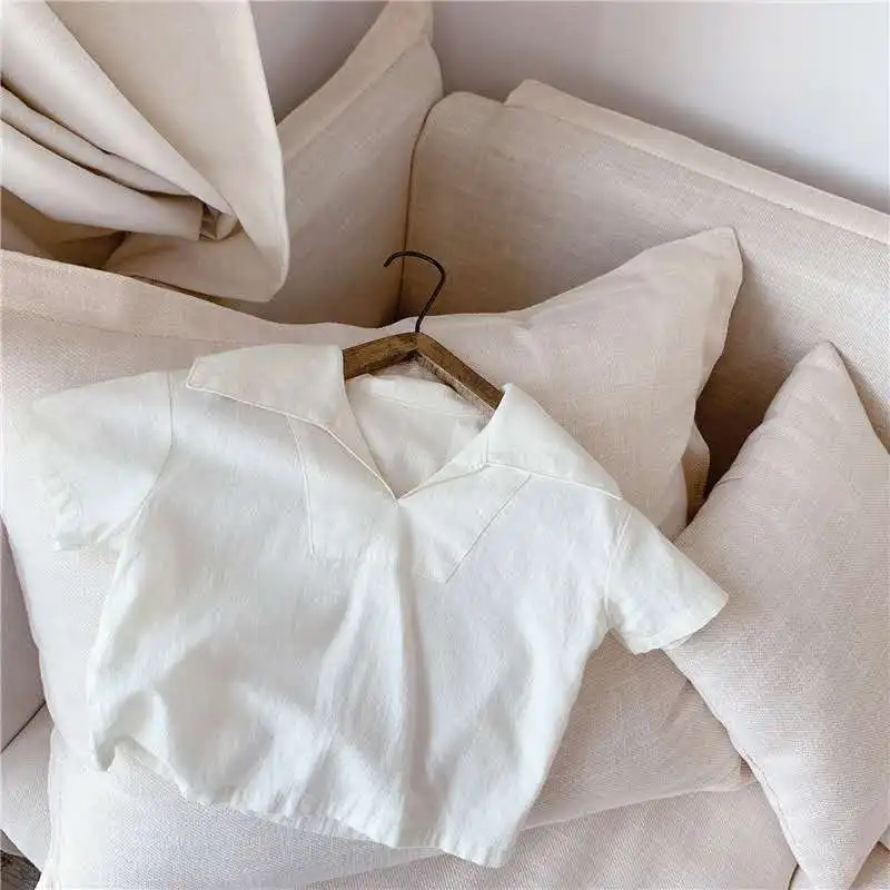 Детская одежда 2020 летняя новая продукция для девочек Корейская хлопковая и