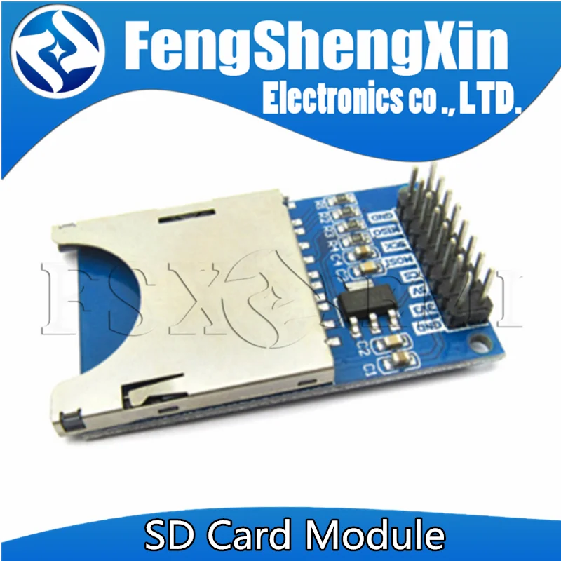 1 шт. новинка Лидер продаж модуль для чтения и письма sd карты считыватель сокетов