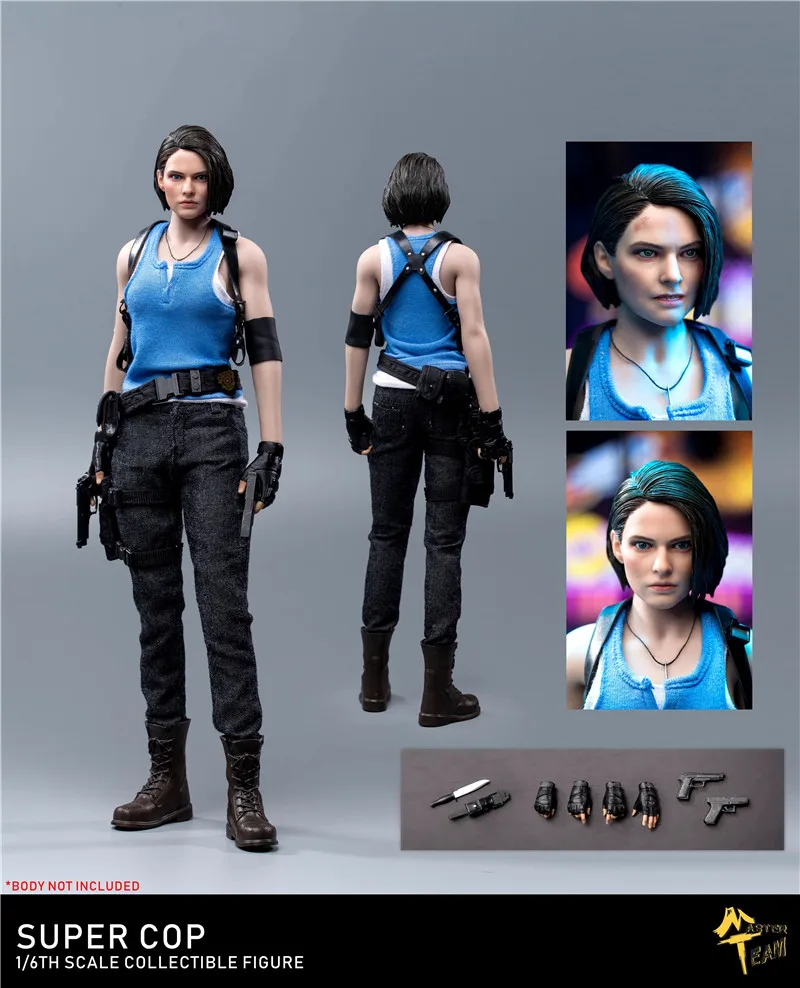 MTTOYS MT004 набор одежды и головы Зомби Убийца Джилл 1/6 подходит для женского тела Phicen