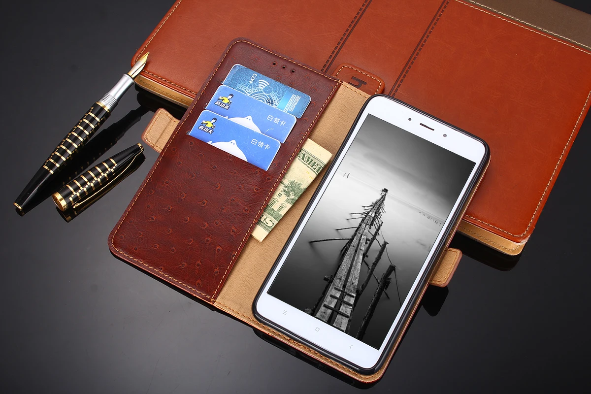 Кожаный чехол-книжка для Xiaomi A3 5 6 Play Redmi 4 5 6A Note 4 4X6 Note 7 8 Pro Redmi K20 VISA слот для карт мягкий чехол