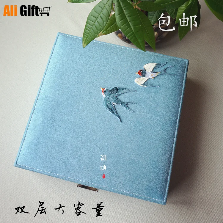 Шкатулка для ювелирных украшений в стиле ретро| |