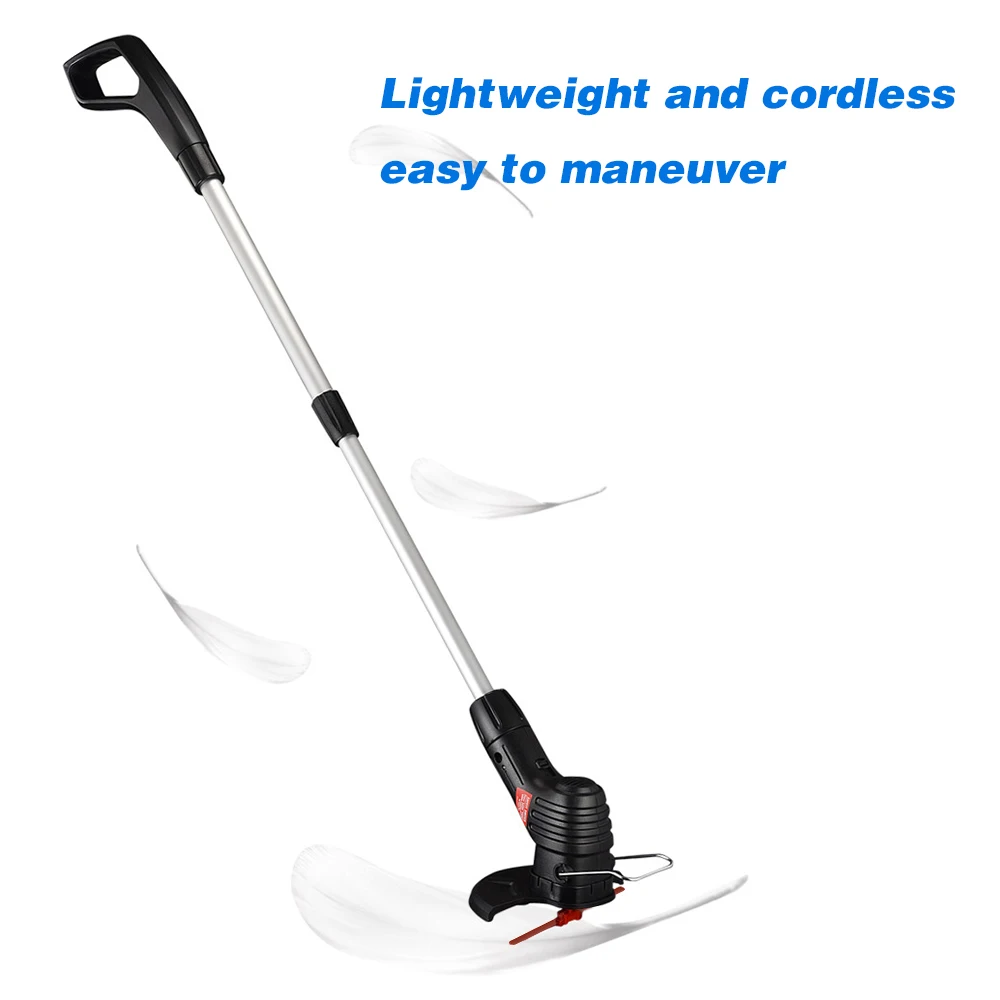 

Cordless Electric Lawn Mower Handheld Portable Lightweight Mowing Machine Trimmer USB Rechargeable Electric Mower Weed Eater