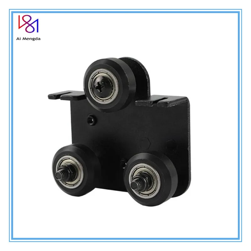 3D Экструдер задняя опорная пластина с шкивом экструдирующая для Ender 3 Pro Cr 10 10S S4 S5