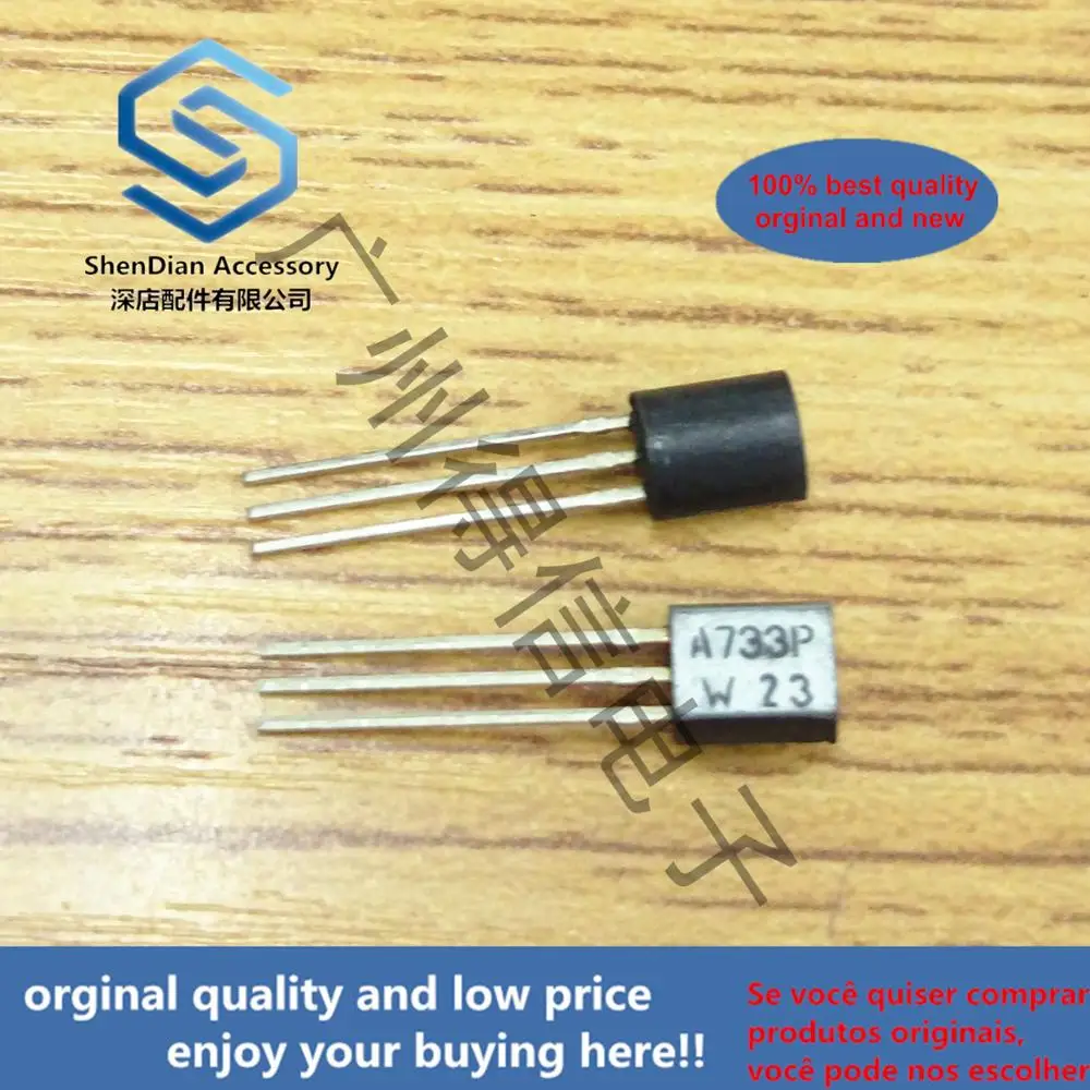 30 шт., оригинальный новый транзистор 2PA733P A733 100% TO-92 733, реальное фото