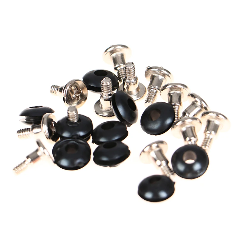 

20Pcs Computer Case Shockproof Screws Shockproof Screws + Shock Absorption 3.5-inch HDD Shock Absorption Screws