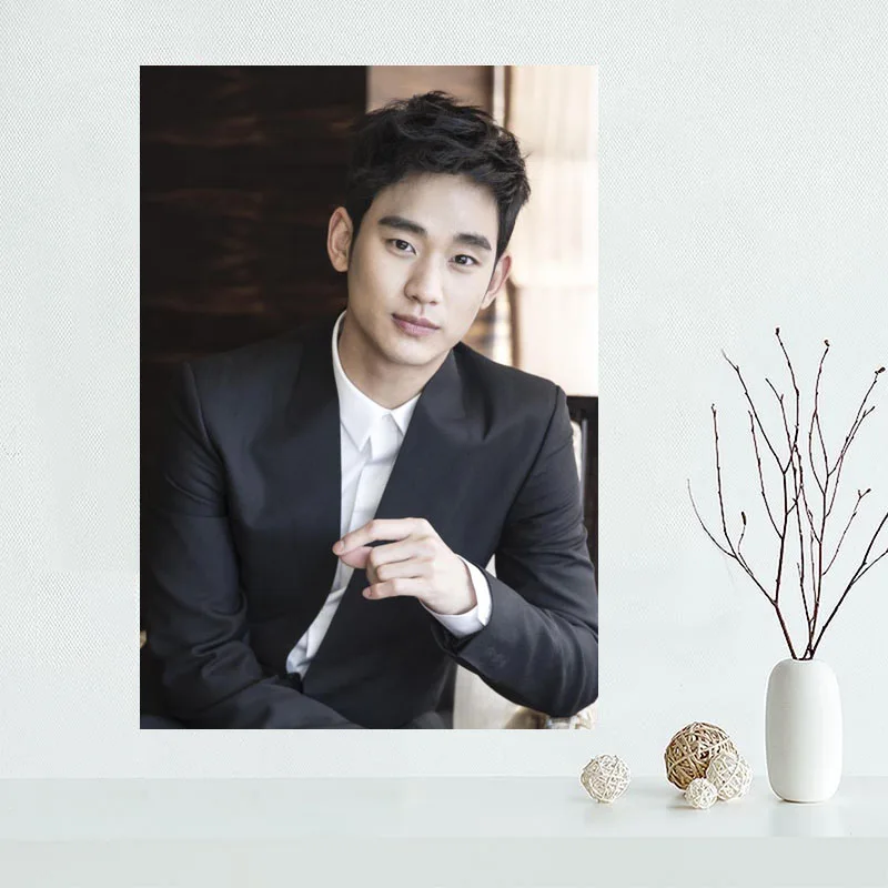 Горячая Распродажа персонализированный постер Kim Soo Hyun украшение для дома модный