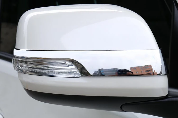 Накладка зеркала заднего вида 2 шт./компл. для Toyota Land Cruiser Prado FJ 150 2010 - 2016 аксессуары