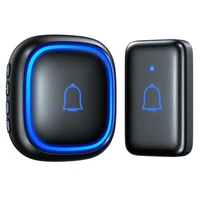 outdoor wireless doorbell waterproof smart house door bell chime kit with battery 300m home welcome receiver