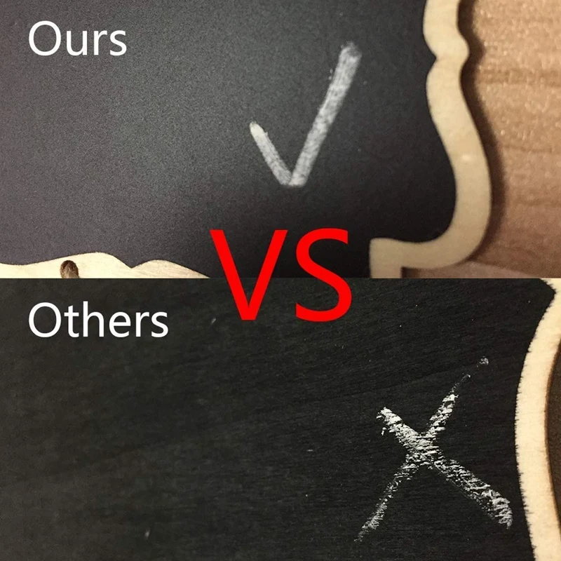 Знаки для мини-доски 40 упаковок небольших этикеток доски с рамкой и подставкой