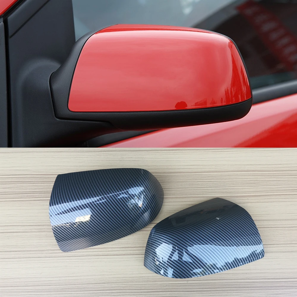 Without Led Карбон зеркальная Крышка для Ford Focus 2 MK2 3 MK3 RS ST 2004 2005-2008 2009 2010 2011 2012 2013- аксессуары для фокусировки - Цвет: Without Led
