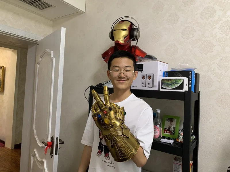 [Металл Сделано] 1:1 весы беспроводные металлический Бесконечность перчатку