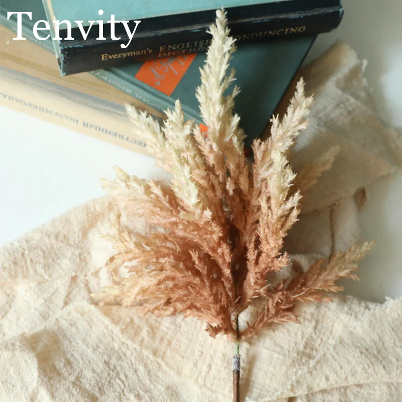

NEW Beautiful Astilbe Artificial flowers Long Branch for Wedding Plastic Fake Flowers Autumn Home Party Decor Fall Photo Props