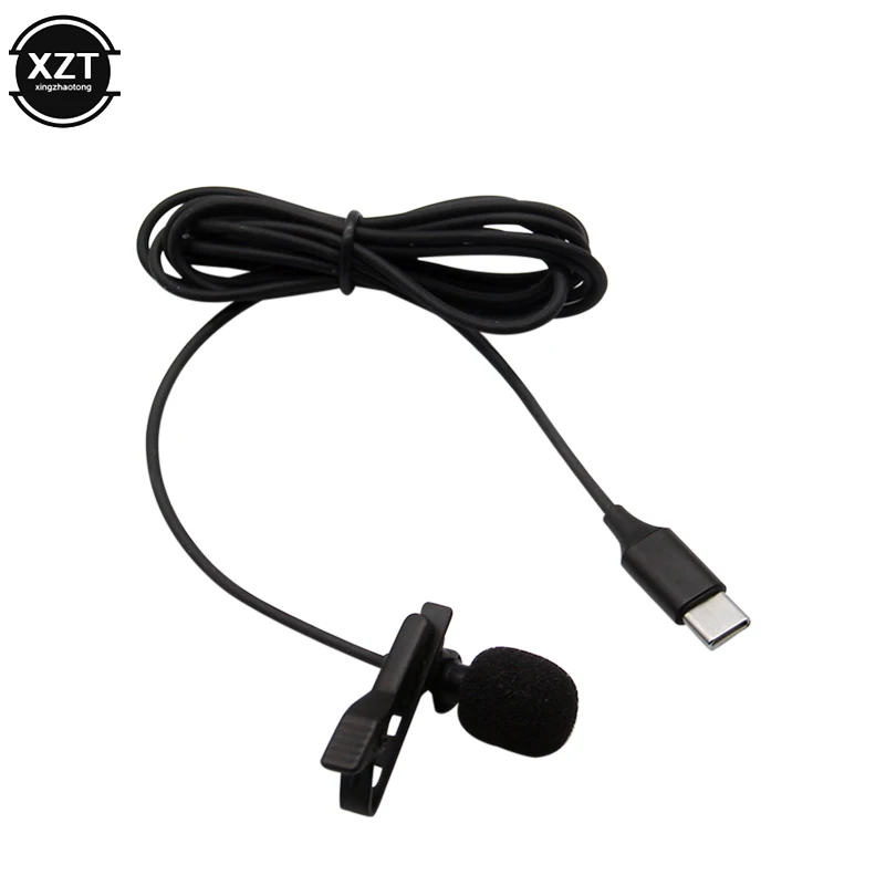 Петличный конденсаторный микрофон с разъемом USB Type-C 1 5 м | Электроника