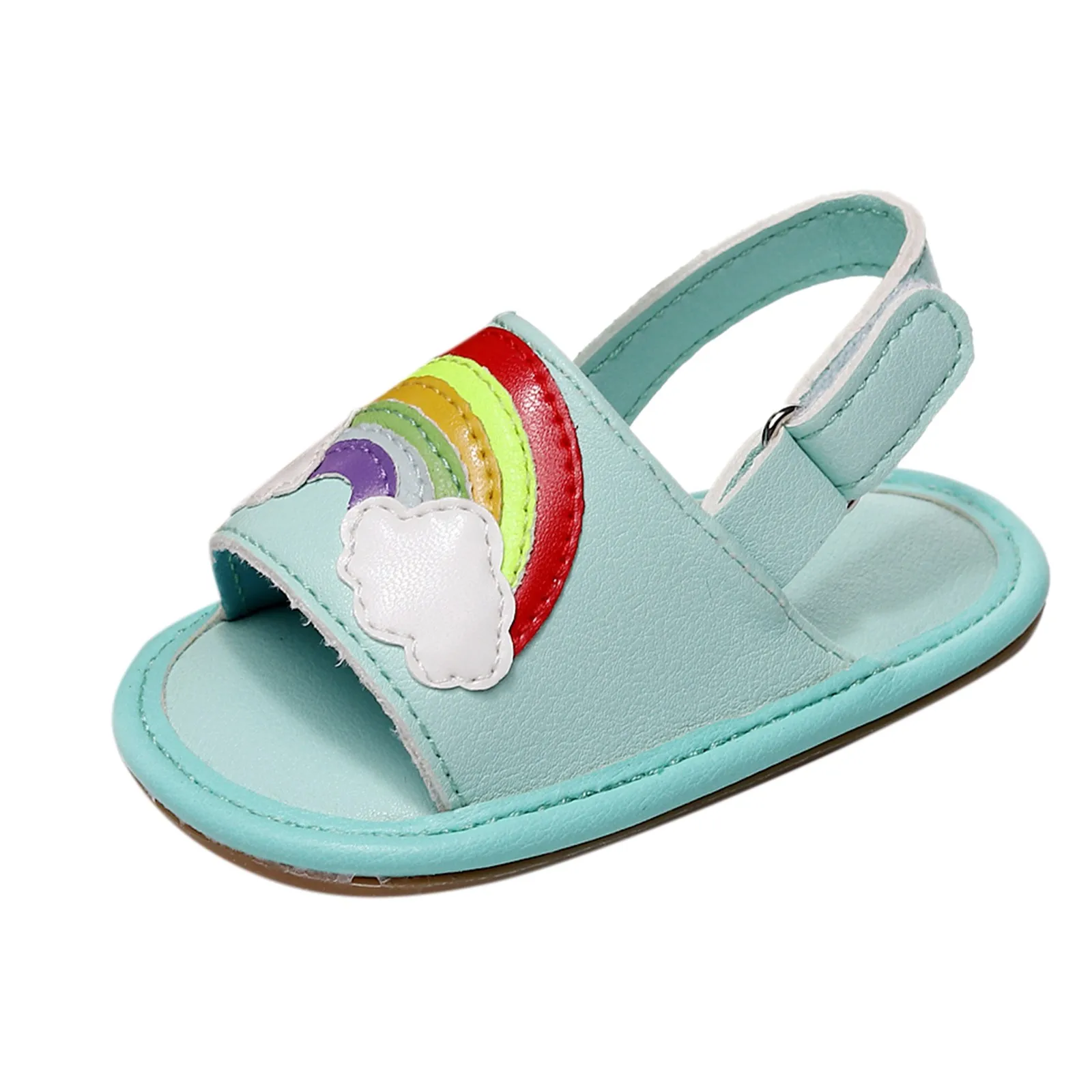 

2021 Sandals For Girls Baby Cute Soft-soled Sandals For Toddlers Color White Cloud Fashion Breathable Sandals Wholesale Daily