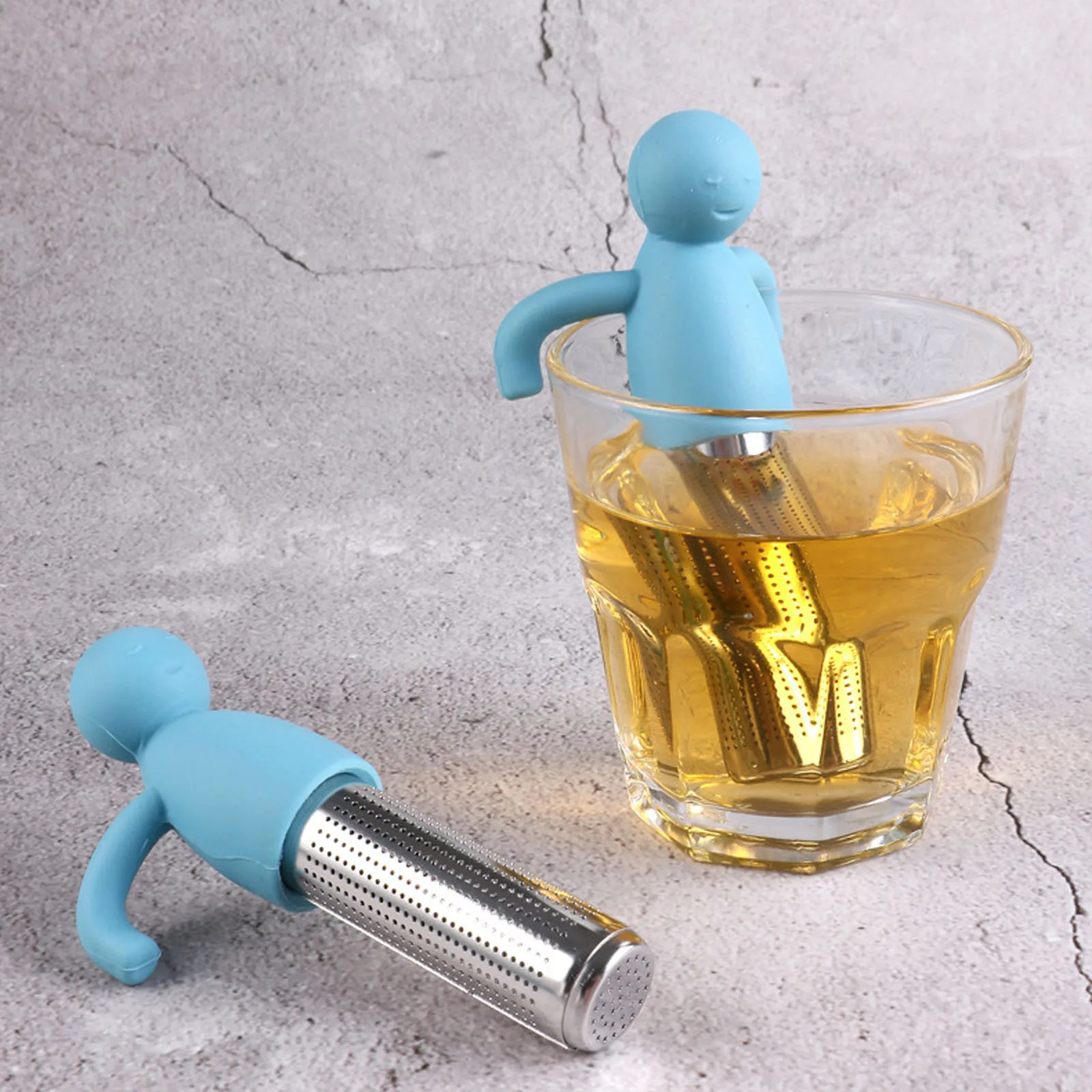 Фильтр для чая и кофе фильтр отдельного слива многоразовый силиконовый ситечко