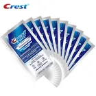 Crest 3D белые полоски люксовые профессиональные эффекты фотоальбом без скольжения отбеливание зубов отбеливающие полоски новые версии бонус