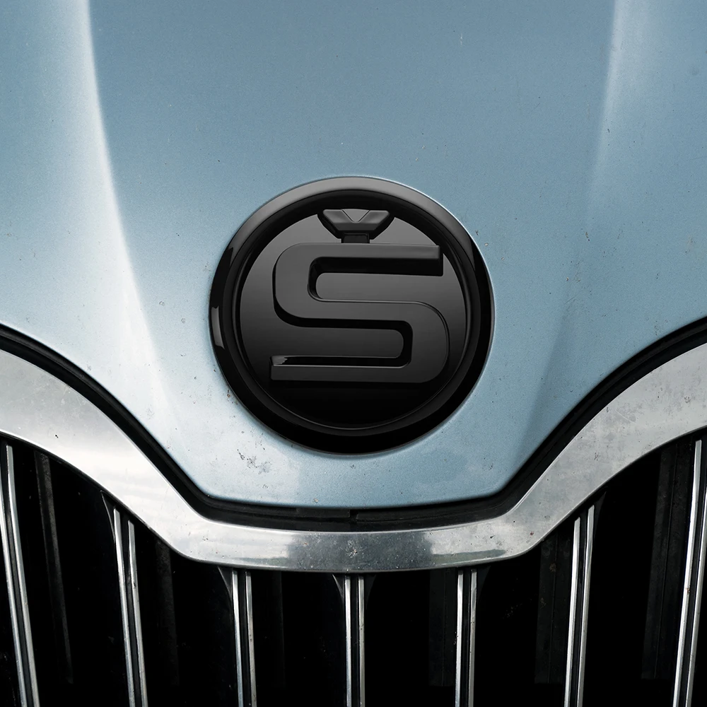 80 мм 90 100 110 наклейка на капот для SKODA ENYAQ IV KODIAQ KAMIQSUPERB OCTAVIA FABIA Skoda задний багажник