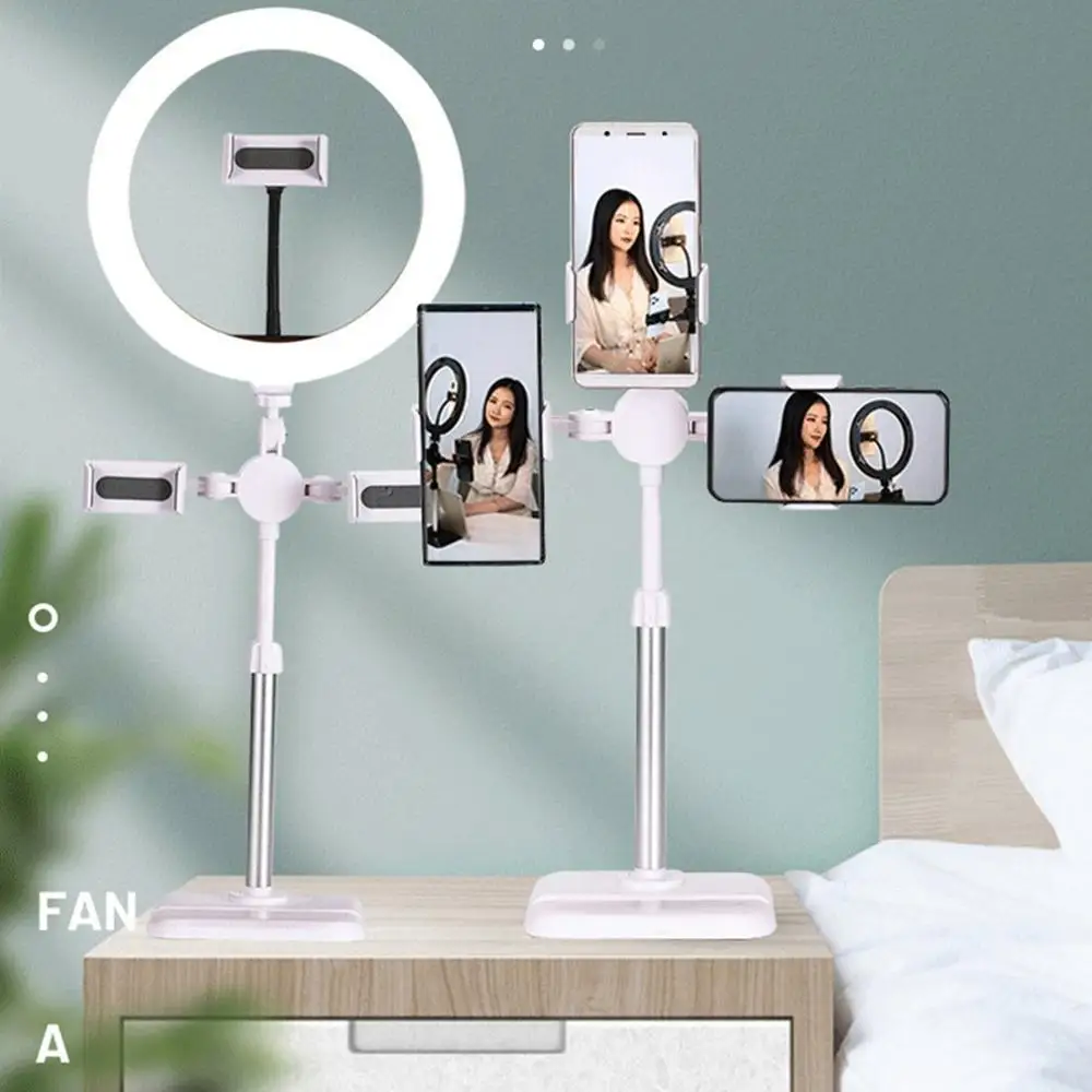 

Live Broadcast Fill Light Ring Beauty Lamp Adjustable LED Ring Light With Mobile Phone Bracket Selfie Fill Light