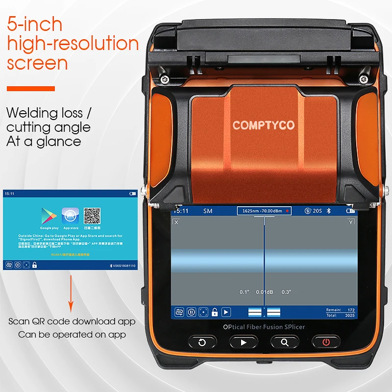 Фотоаппарат для оптоволоконного термического сращивания/OTDR с оптическим