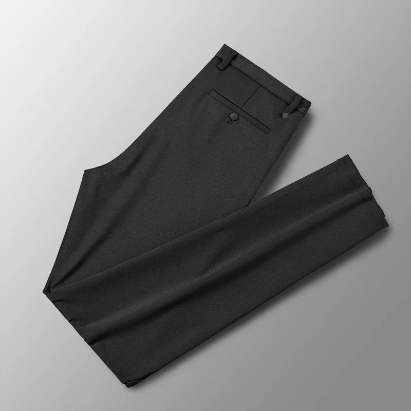 Лидер продаж эластичные повседневные зимние длинные брюки мужские облегающие