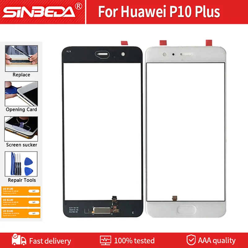 

Сенсорный экран для Huawei P10, панель сенсорного экрана, дигитайзер для hauwei P10 Plus Touch