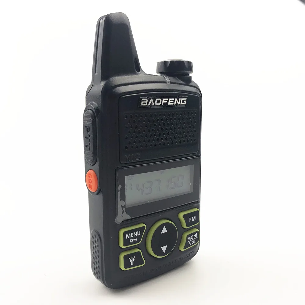 Baofeng BF-T1 мини дети иди и болтай Walkie Talkie Ham двухстороннее радио comunicador BFT1 для