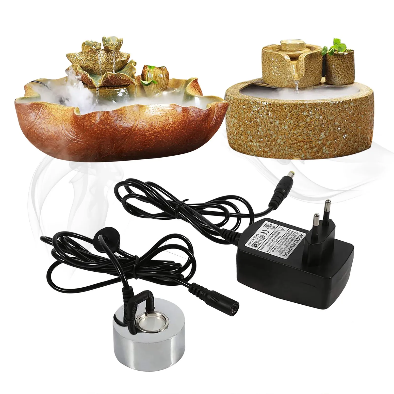 

Tomizing Humidifier Fountain For Home Office Bedroom Desk Atomizing Sheet Single Lamp Mini Ultras Onic Atomizer Atomizing Head