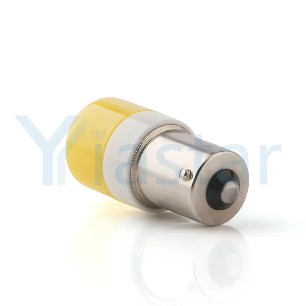 Yiastar 10pcs Ceramic 1156 BA15S P21w BAU15S PY21w 1157 BAY15D T20 7440 W21W 7443 LED Bulbs 3030 6 SMD car white red amber | Автомобили и