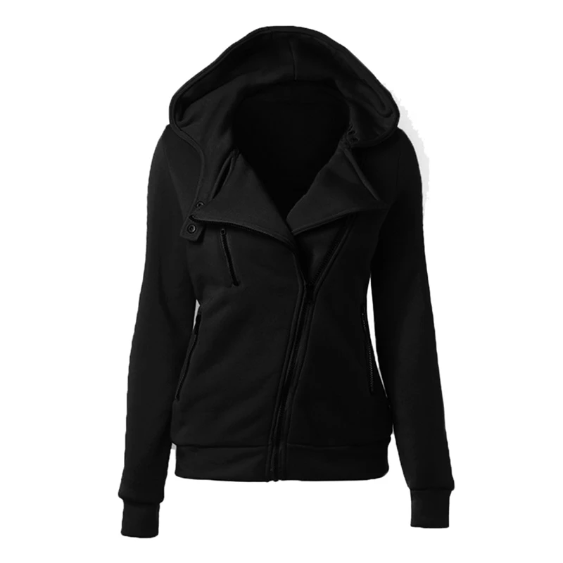 

Women Zipper Warm Vogue Hoodies Long Sleeve Hoodies Jackets Hoody Jumper Overcoat Outwear Female Sweatshirts