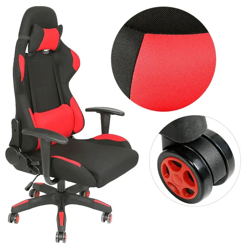 

Furniture Chairs Gaming Chair Leather Internet Internet Cafe Racing Chair New Computer High-quality Chair Office HWC