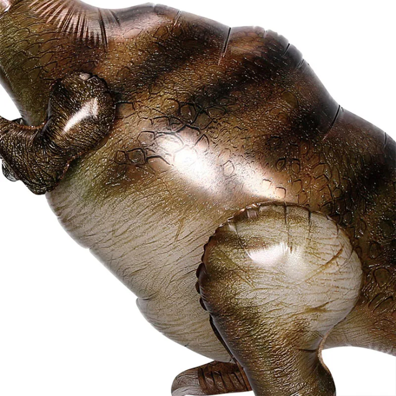 1Pcs Giant Dinosaur Balloon Jurassic Tyrannosaurus Triceratops Kids Toys Baby Shower Forest Birthday Party Decorations - купить по