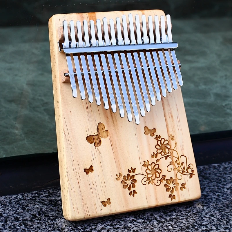Пианино KERUS Kalimba с 17 клавишами портативное пианино для мбира подарки детей и