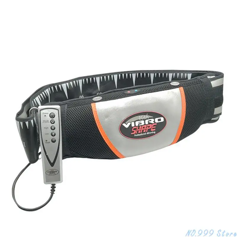 

Электрический массажер для талии, вибрирующий триммер, нагревательный пояс для похудения и сжигания жира на животе, массажный пояс для поху...