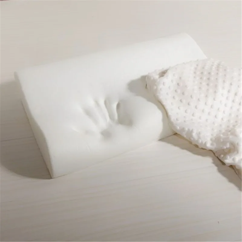 

Latex Neck Pillow Rebound Polyester Soft Memory Pillows Soft Pillow Massager For Cervical Memory Foam Pillow Orthopedic Pillow