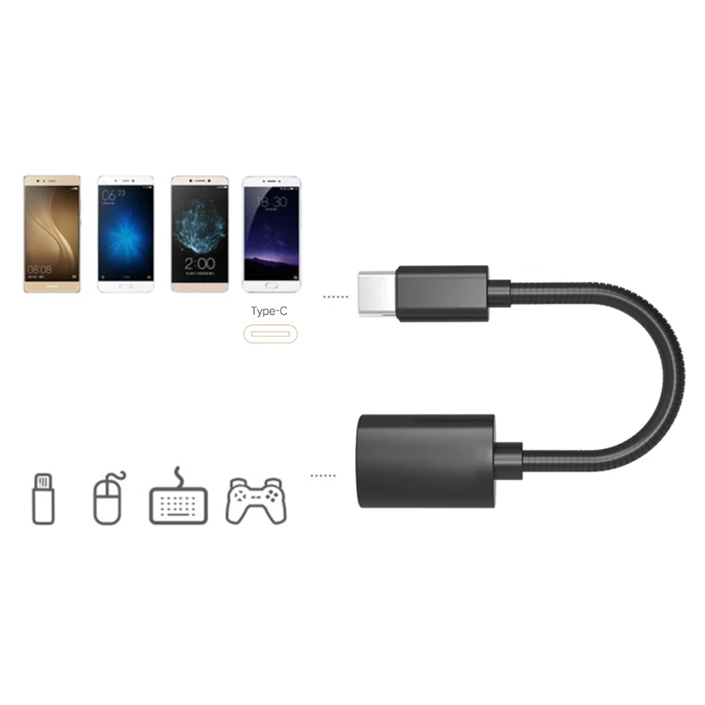  Type C Adapter Cable USB Type-C Male to 3.0 Female Charge Data Sync USB-C Converter | Электроника