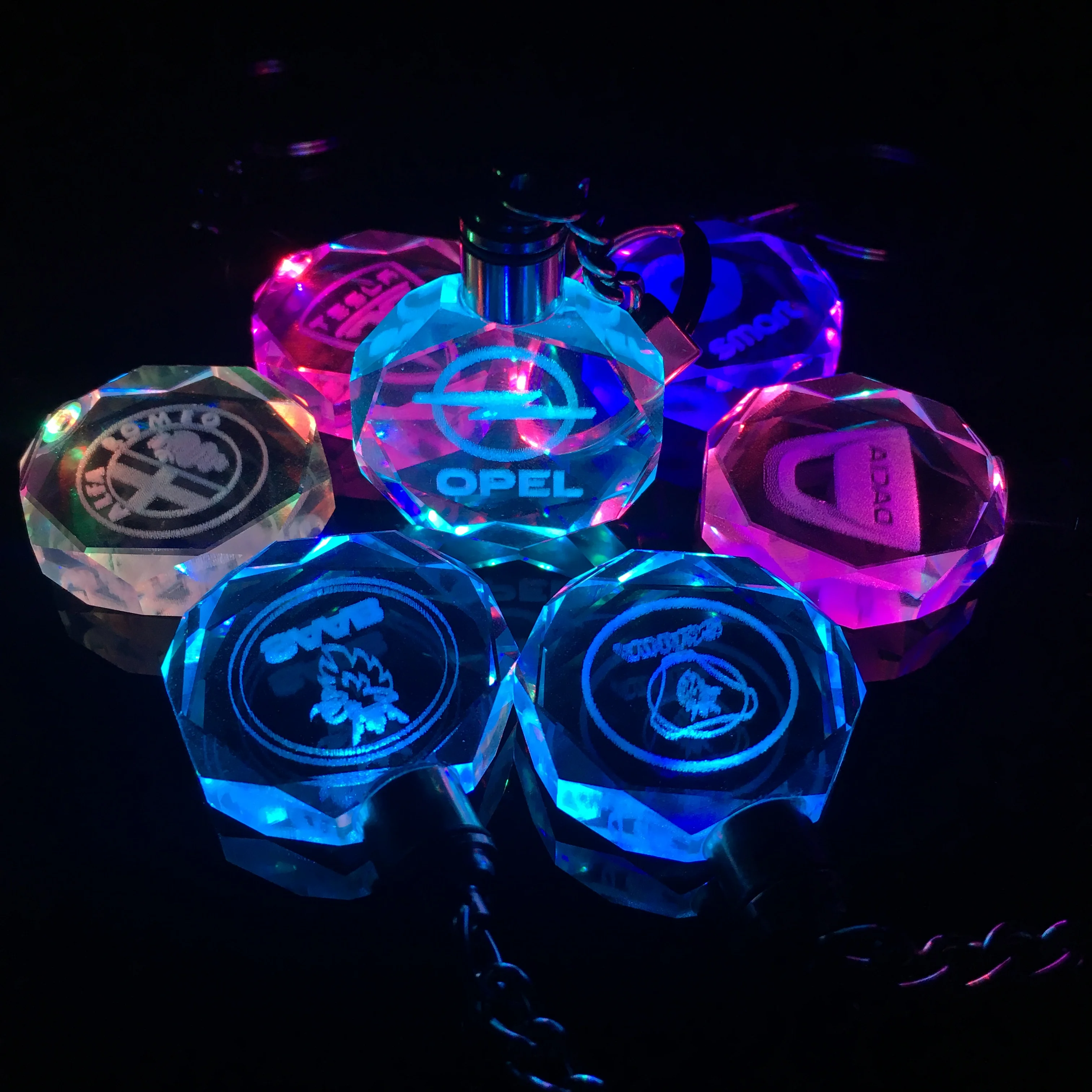 Брелок для ключей Автомобильный со светодиодной подсветкой Dacia Duster Logan Sandero 2 Mcv |