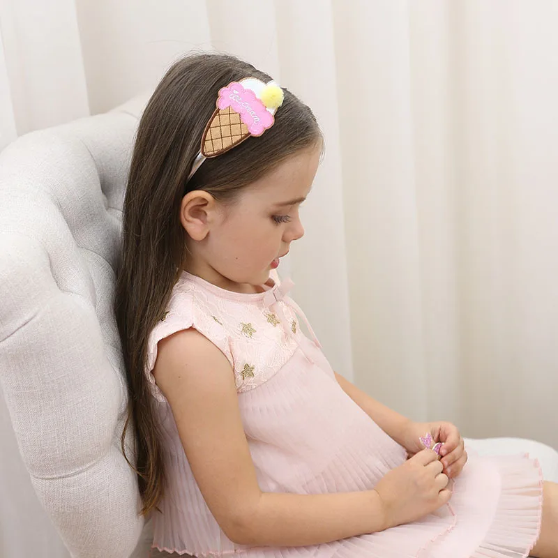 1 шт. детский ободок для волос в виде мороженого|Аксессуары девочек| |