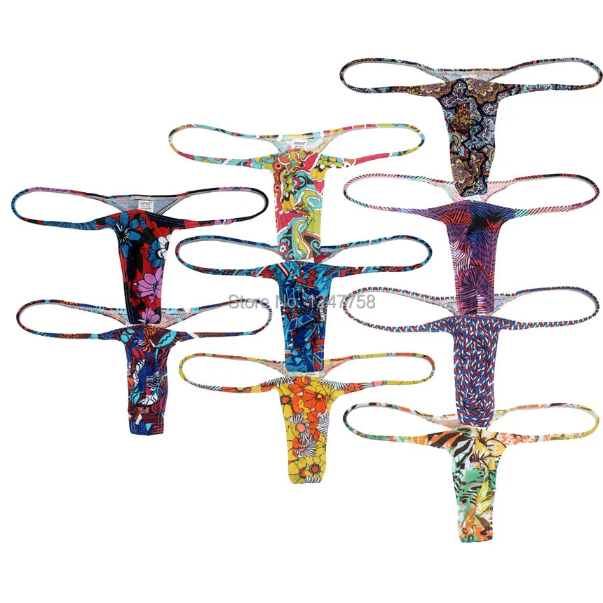 Мужское бикини стринги нижнее белье облегающее мини танга трусы трусики с низкой