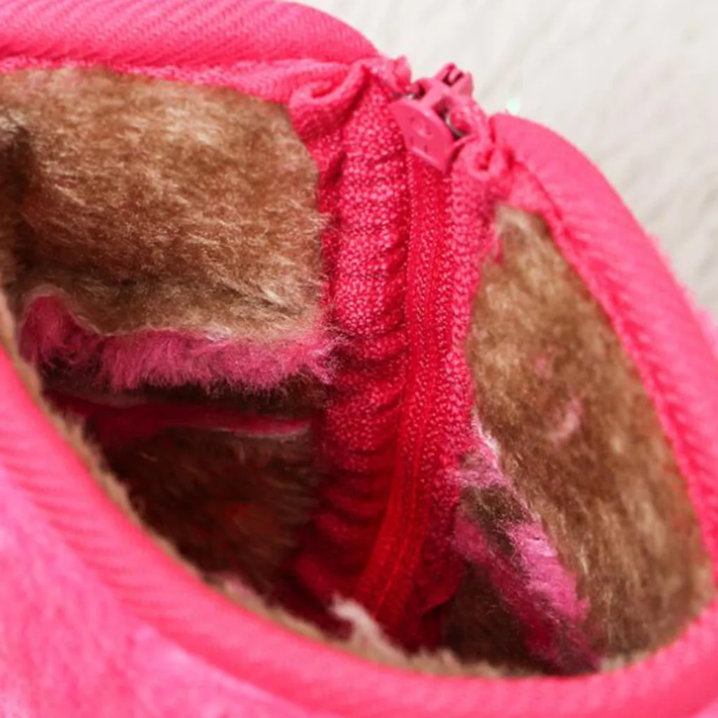 Toddler Kids Baby Shoes Children Boys Girls Solid Warm Outdoor Boots Children's shoes boots Hot Selling | Мать и ребенок