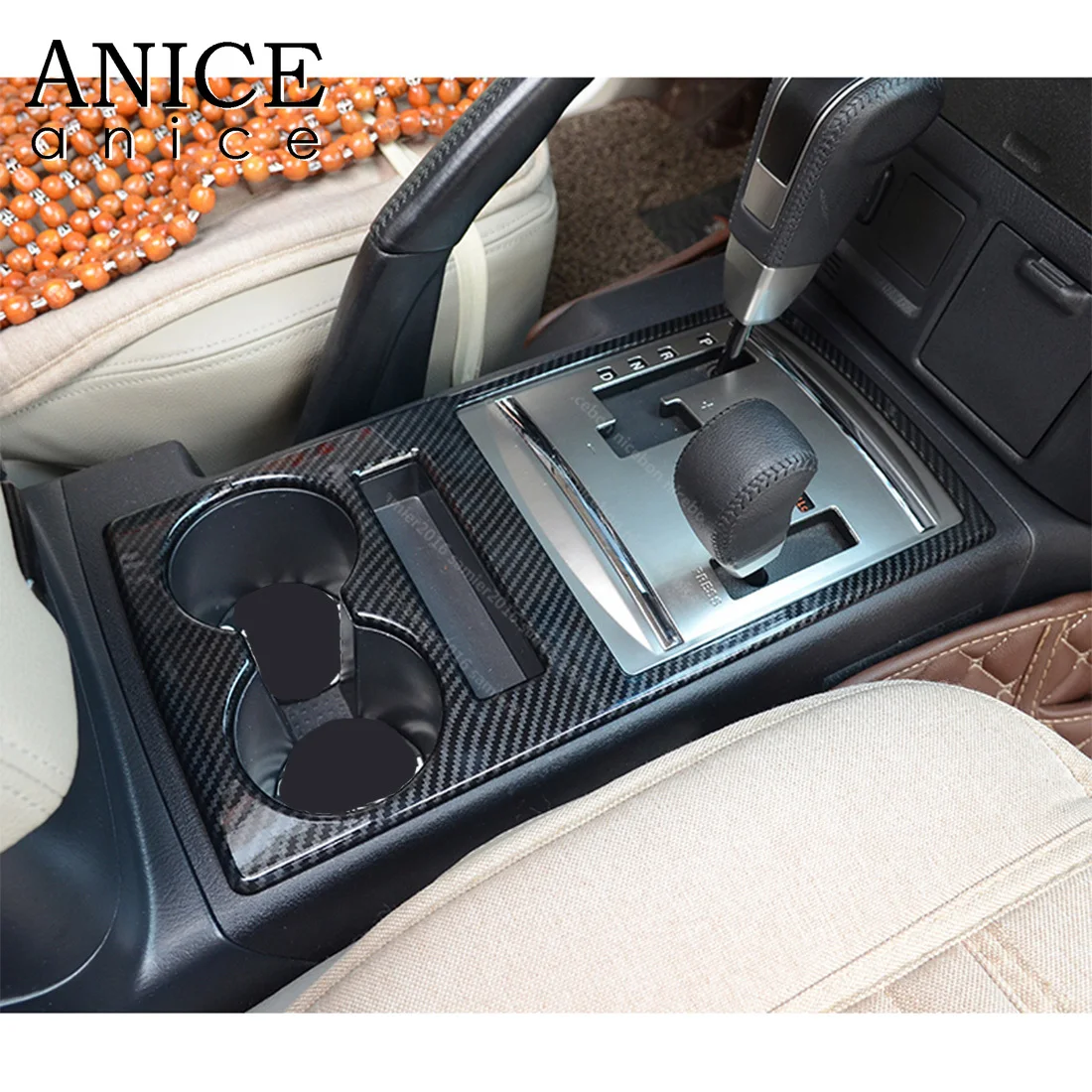Крышка стакана для воды из углеродного волокна подходит Mitsubishi Pajero V93/V97 2007-2020 |