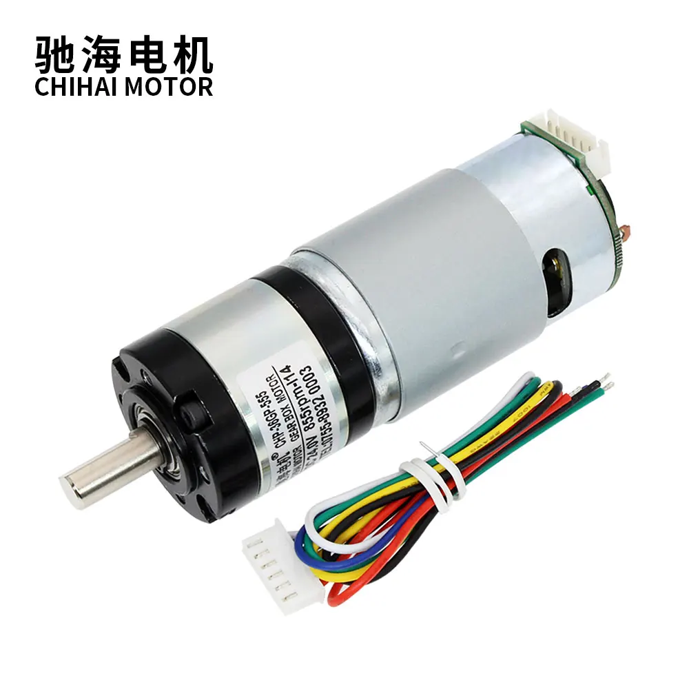Двигатель chihai 24 В постоянного тока от 16 до 2300 об/мин редуктор с высоким крутящим