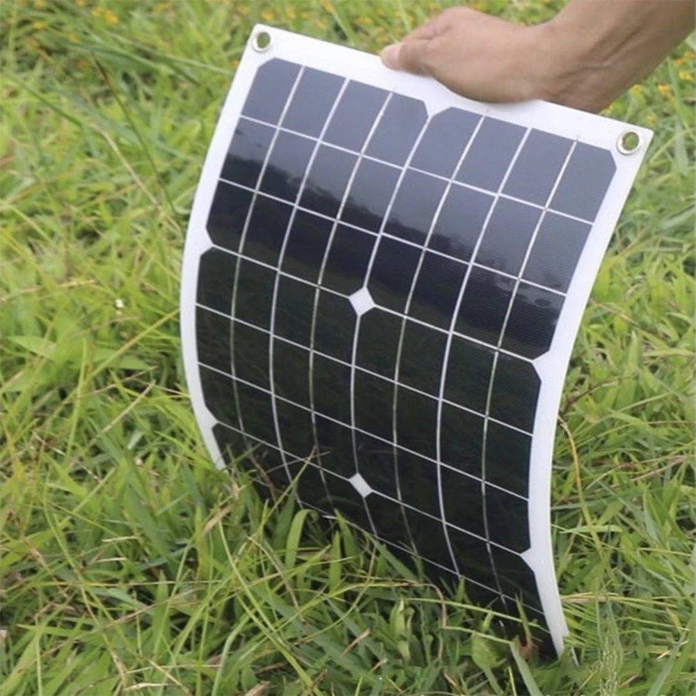 Набор солнечных панелей 20 Вт Солнечный usb-хаб модуль зарядки DC солнечное наружное