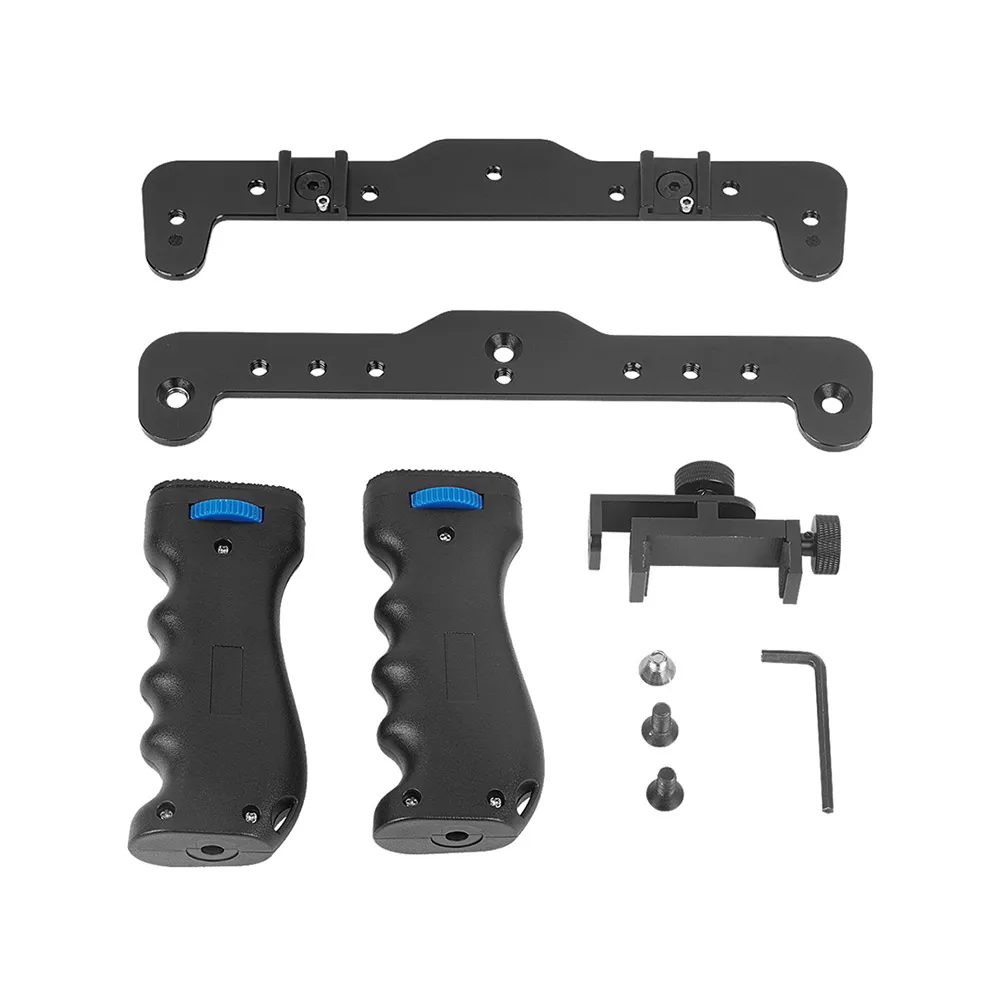 Профессиональный двойной ручной держатель Andoer для смартфона фотографий клетка