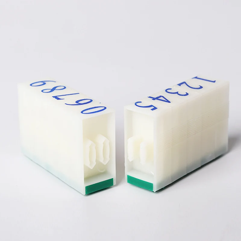 Резиновый штамп 0 9 комбинированный номер для документов картонной коробки