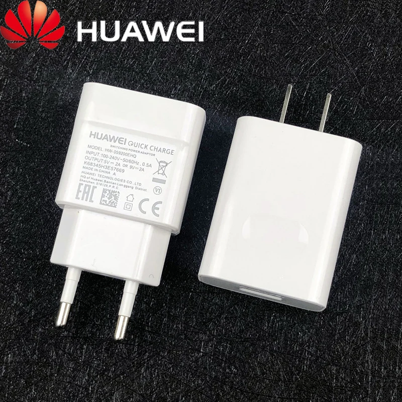 Оригинальное быстрое зарядное устройство Huawei QC2.0 зарядный адаптер для P9 10 20 lite plus