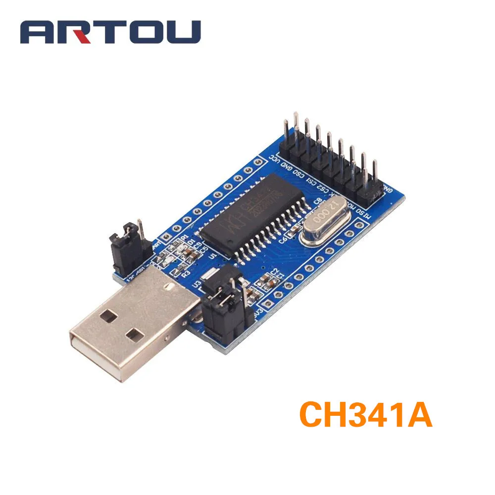 Программатор CH341 с USB на UART IIC SPI I2C конвертер параллельным портом встроенный