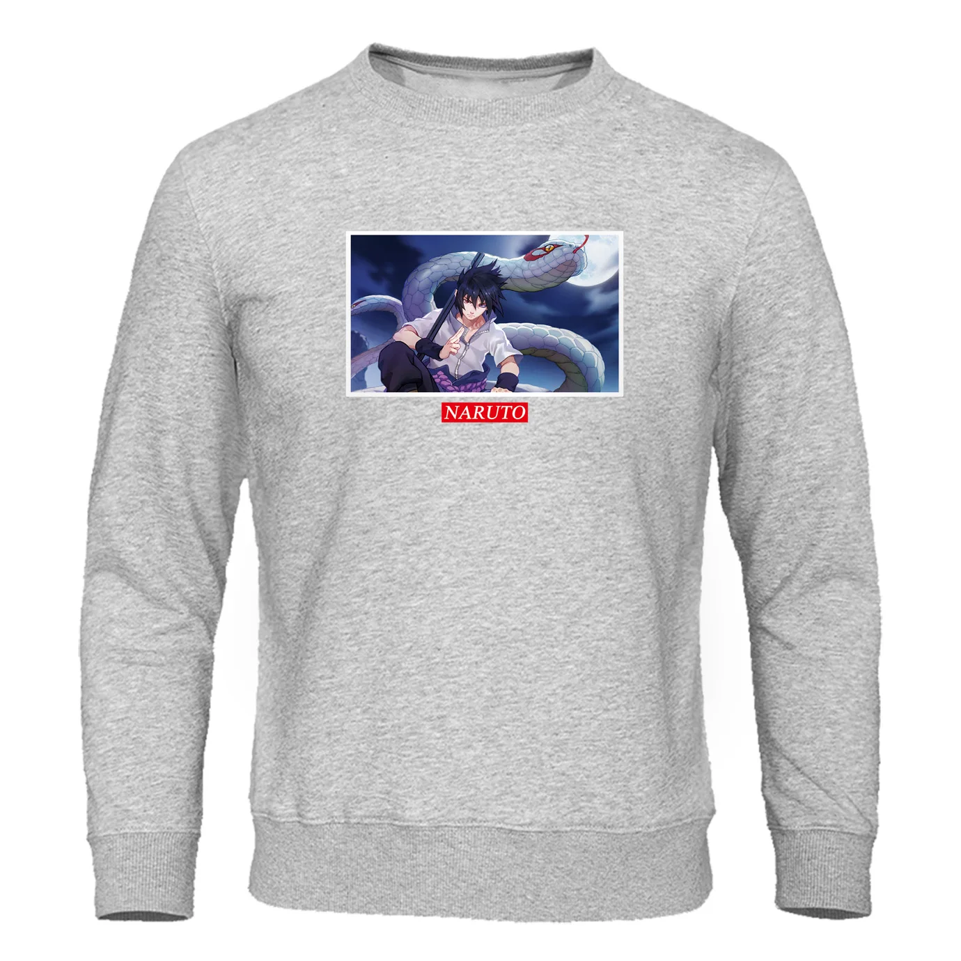Япония Амин мужские толстовки Наруто Саске Учиха высокого качества пуловер