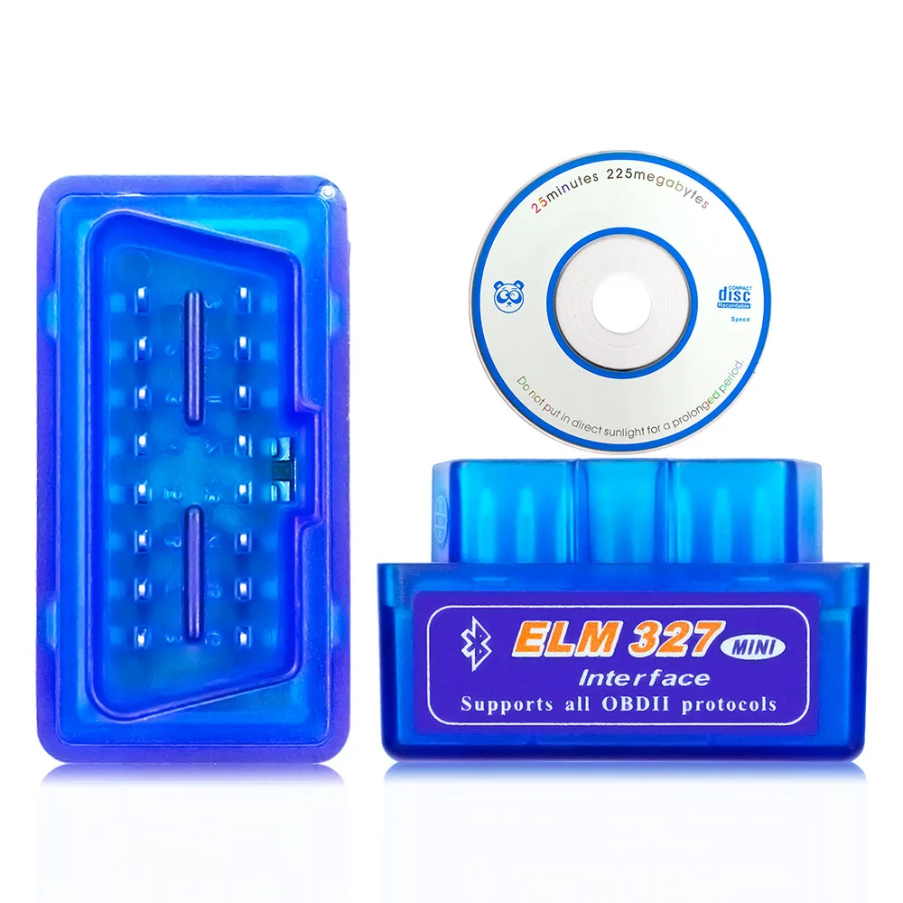 Super Mini ELM327 OBD2 сканер Bluetooth V1.5/2 1 автомобильный диагностический инструмент для