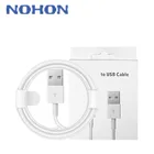 Оригинальный USB-кабель nohon длиной 1 м для iPhone, USB-кабель для зарядки и передачи данных для iPhone 6S, 7, 8 Plus, XS Max, XR, Huawei P10, P20, Nova Honor